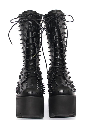 Black Metal Boot