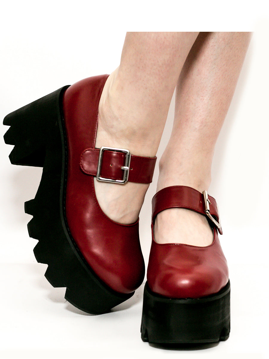 Miss Mary Oxblood Platform