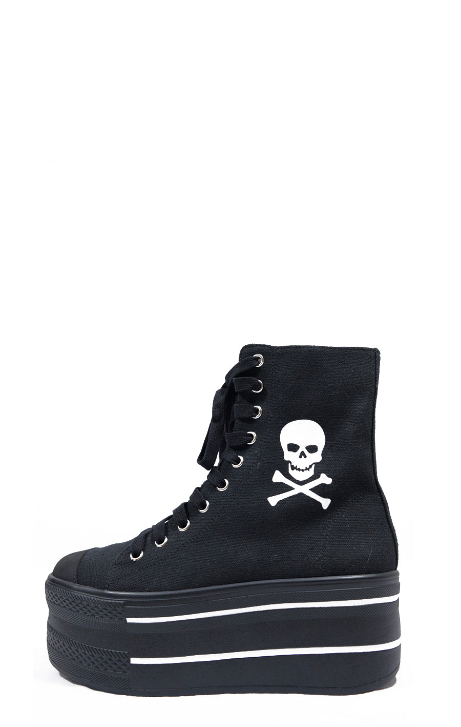 Skelly Hi-Top Platform Sneaker