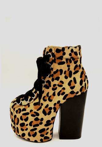 Lenox Leopard Boot - Sample