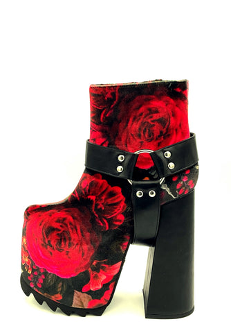 Betina Floral Boot - SAMPLE