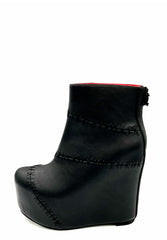 Stitches Tonal Wedge Boot