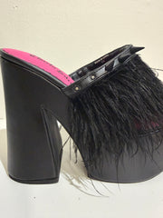 Sunday Girl Platform Black - SAMPLE SALE - VARIOUS SIZES