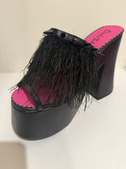 Sunday Girl Platform Black - SAMPLE SALE - VARIOUS SIZES