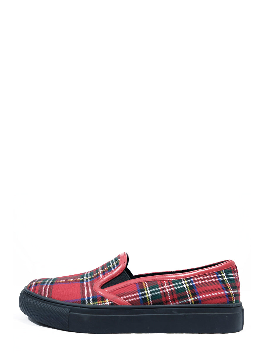 Bexley Tartan Slip On Sneaker