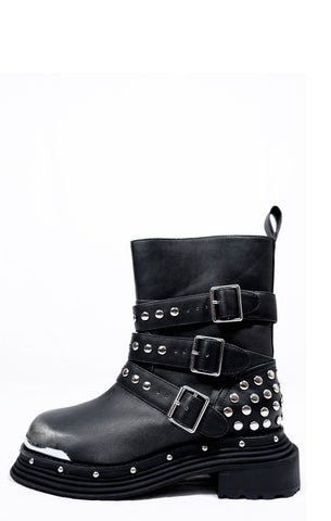 Gravedigger Engineer Ankle Boots