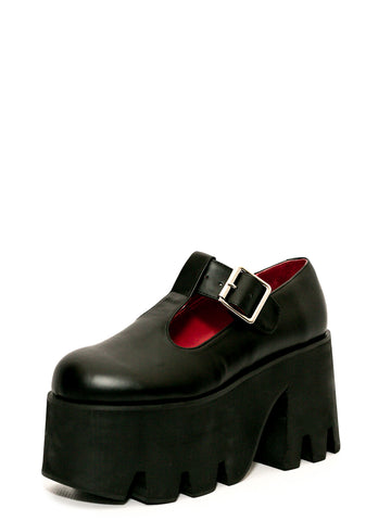 Tee Tee Black Platform