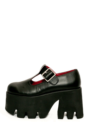 Tee Tee Black Platform