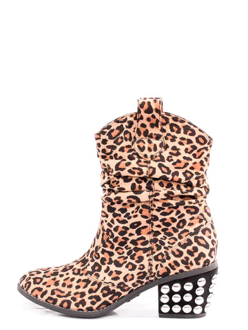 Leopard Cowgirl Boot