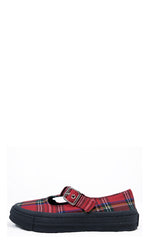 Sweet Jane Tartan Mary Jane Sneaker